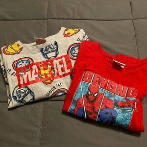 Kids Marvel Long Sleeve Shirts
